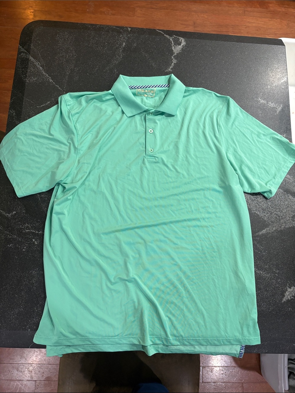 Drake Lightweight Mint Green Polo